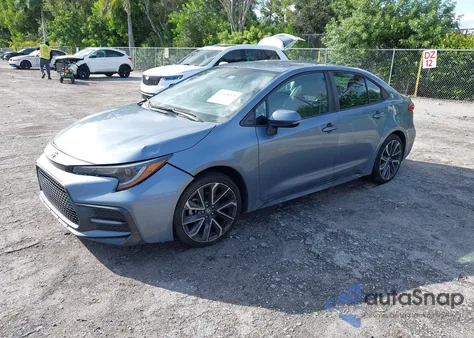 2021 Toyota Corolla Se из США, поврежденный, VIN 5YFS4MCE9MP089168